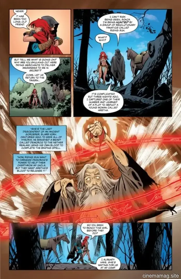 Comic Book Sneak Peek – Red Sonja: She-Devil with a Sword #1