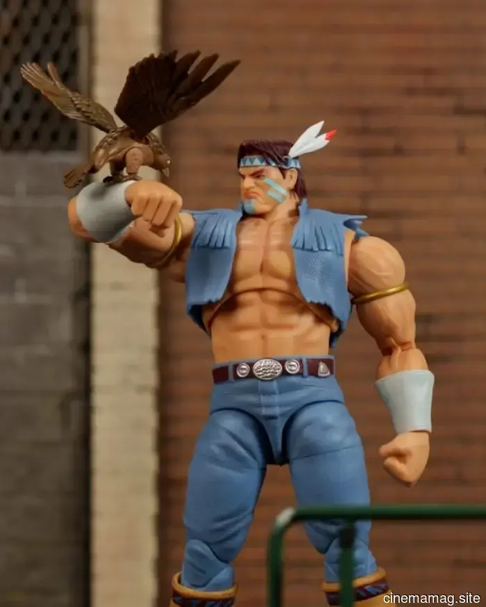 Т. Хоук присоединяется к бою с фигуркой Ultra Street Fighter II от Jada Toys