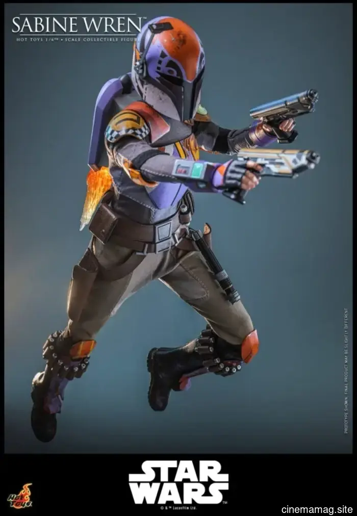 Hot Toys has released new sixth scale figures of Sabine Wren and Ezra Bridger from Star Wars Rebels.