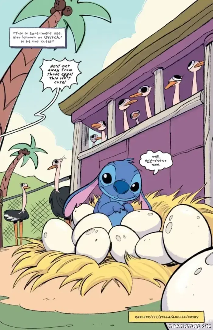 Comic Book Sneak Peek - Stitch #1
