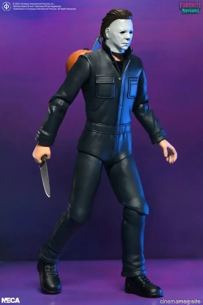 Майкл Майерс, Кожаное Лицо и Кукла Билли - фигурки действий из Fortnite Fortnitemares, представленные NECA