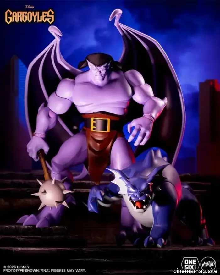 Mondo presenta la figura de Gárgolas Goliath a escala sexta.