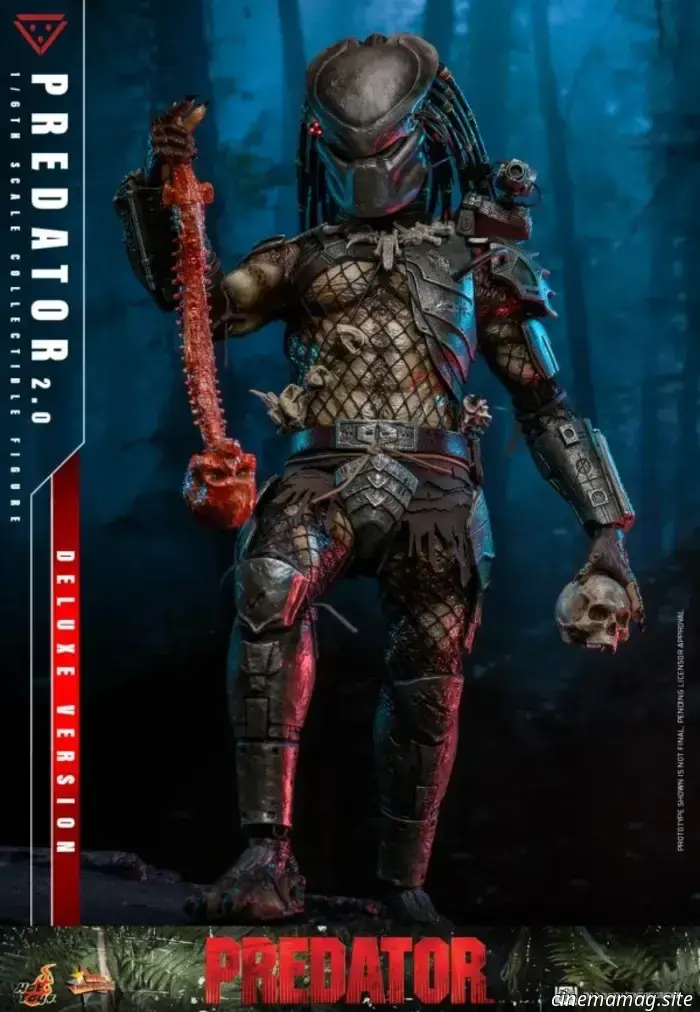 Hot Toys reveals a new deluxe sixth scale figure of Predator.
