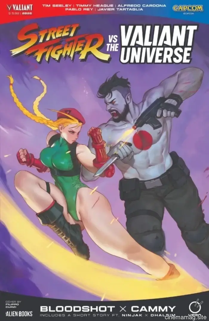 Cammy combatterà Bloodshot nel crossover di Street Fighter vs. The Valiant Universe