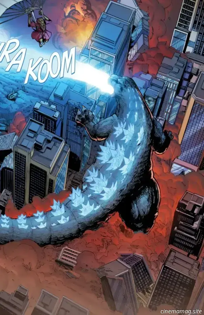 Comic Book Sneak Peek – Teenage Mutant Ninja Turtles x Godzilla #3