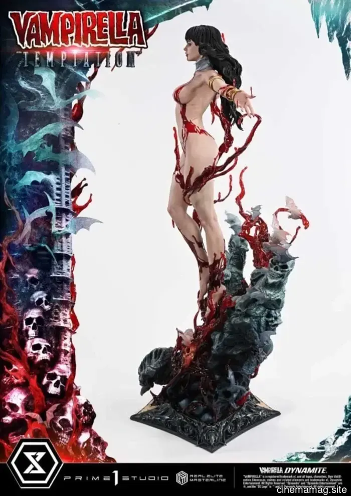 Estatua Vampirella “Tentación” de la línea Real Elite Masterline desatada por Prime 1 Studio