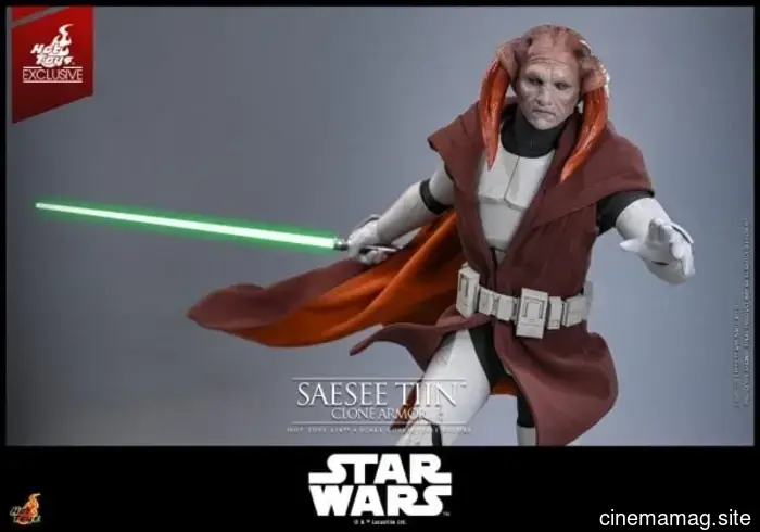 Hot Toys has unveiled a sixth scale figure of Saesee Tiin and Clone Commando Sev from Star Wars: The Clone Wars.