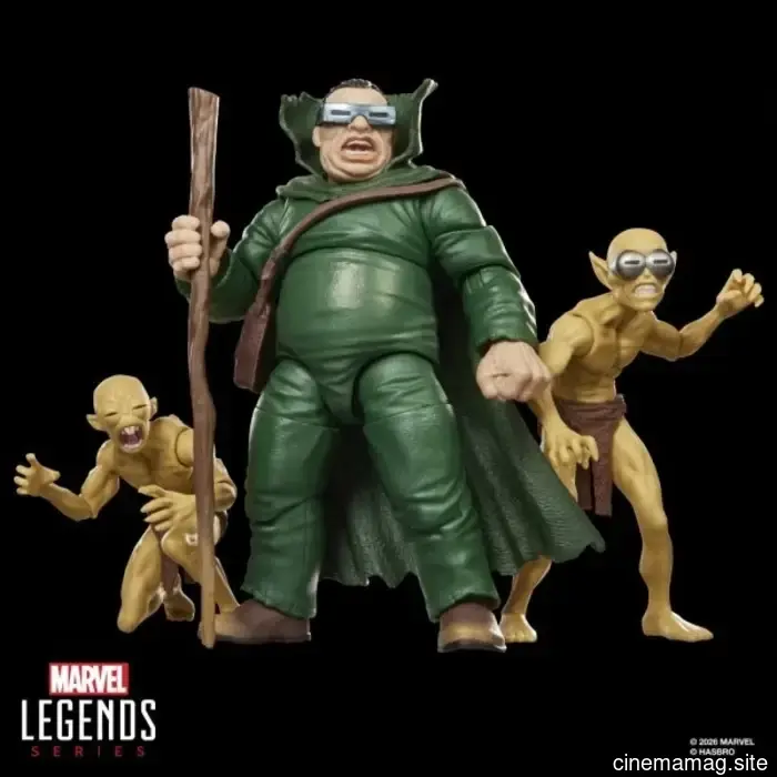 Marvel Legends Series has unveiled new figures including Vision & Scarlet Witch, Mole Man & Moloids, and Maximum Series Symbiote Spider-Man.