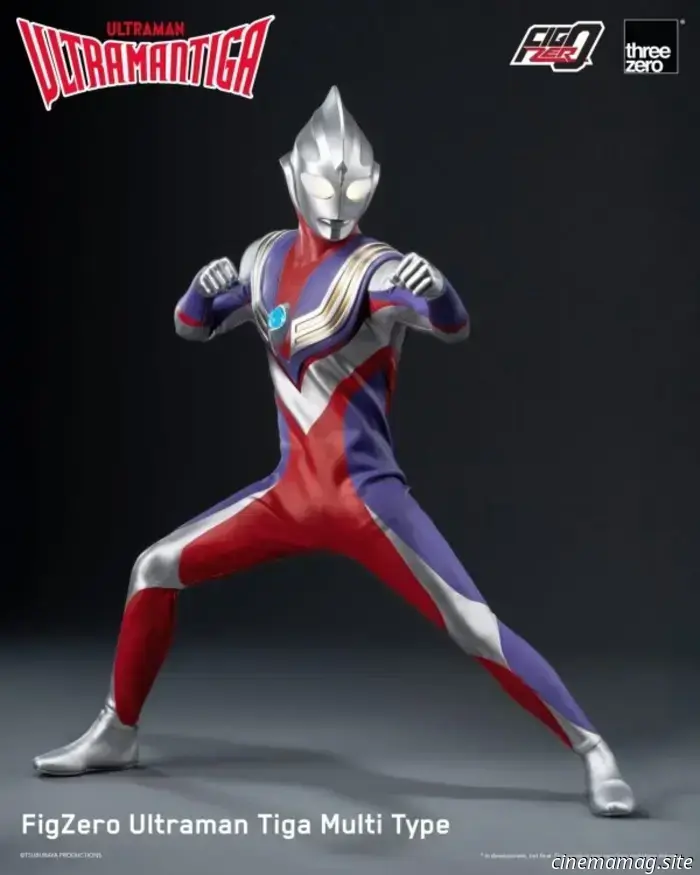Threezero has revealed the sixth scale figure of Ultraman Tiga Multi Type from the FigZero Series.