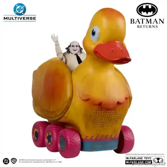 Le action figure di Batman Returns della linea DC Multiverse svelate da McFarlane Toys