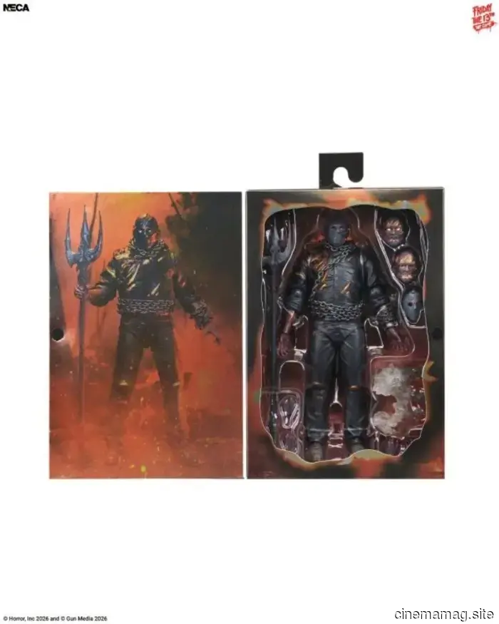 Пятница, 13-е: Ultimate Savini Jason фигурка действия из игры, выпущенная NECA