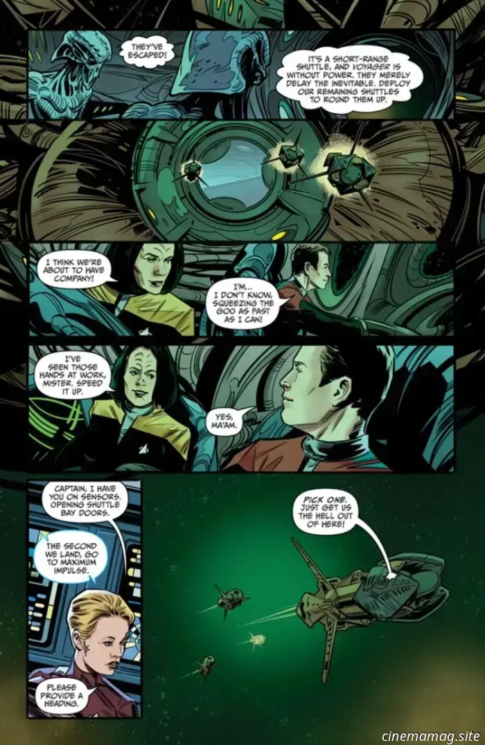 Comic Book Sneak Peek – Star Trek: Voyager – Homecoming #3