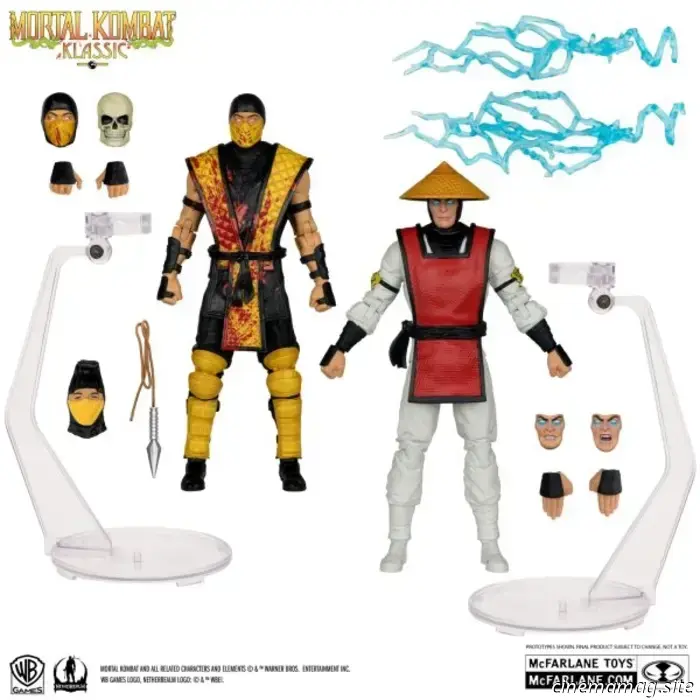 McFarlane Toys lancia una nuova ondata di action figure della serie Mortal Kombat Klassic
