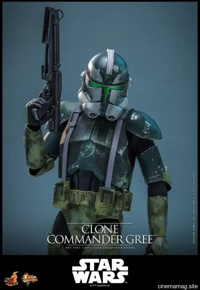 Il Clone Commander Gree si unisce alla collezione in scala sesta di Star Wars di Hot Toys.