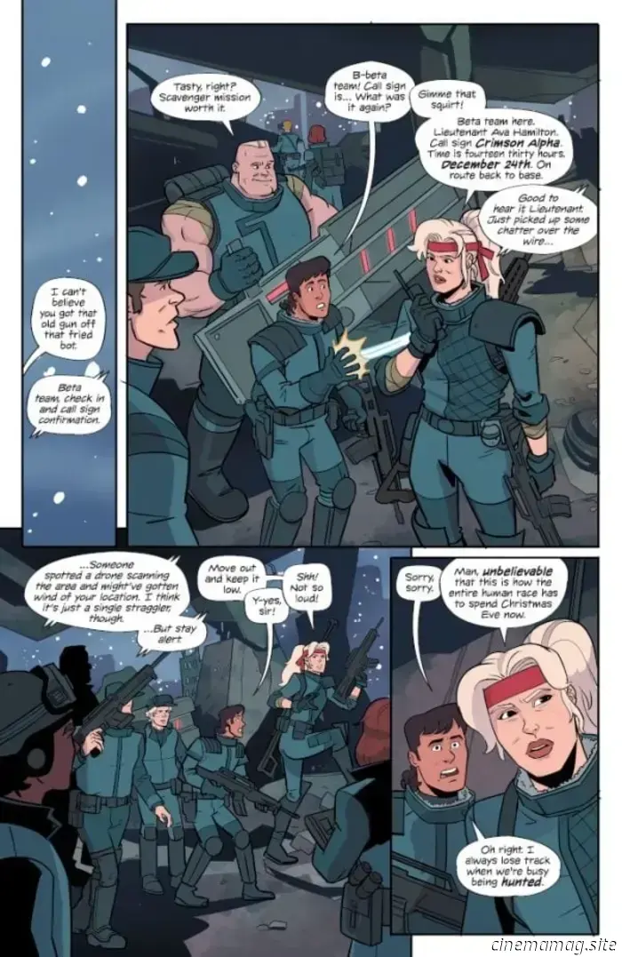 Vista previa del cómic – El Terminator: Santa Claus viene a la ciudad