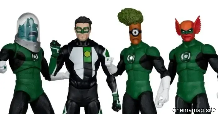 McFarlane Toys expande el Cuerpo de Linternas Verdes con nuevas figuras de acción del DC Multiverse.