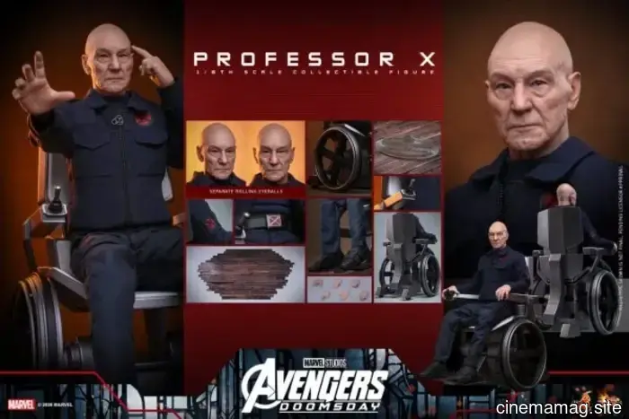 Professor X is now part of Hot Toys' sixth scale figure collection based on Avengers: Doomsday.