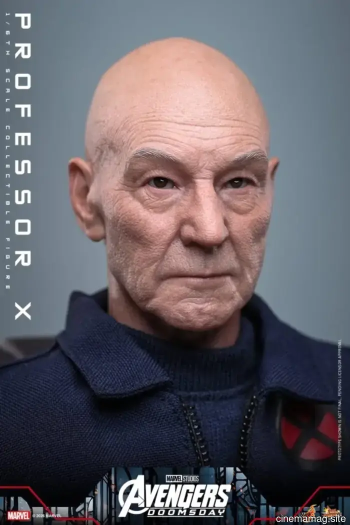 Professor X is now part of Hot Toys' sixth scale figure collection based on Avengers: Doomsday.