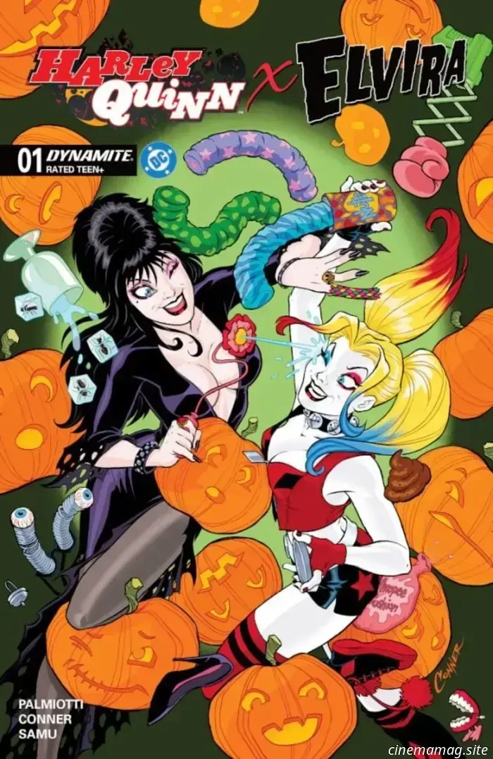 Vista previa del cómic – Harley Quinn X Elvira n.º 1