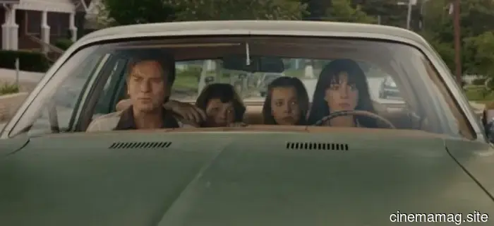 In the trailer for David Robert Mitchell’s The End of Oak Street, Anne Hathaway and Ewan McGregor confront a cosmic dinosaur crisis.