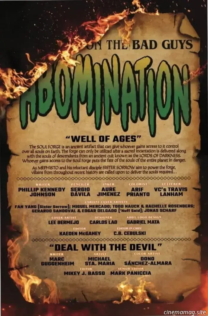 Porta i cattivi: Abomination #1 - Anticipazione del Fumetto