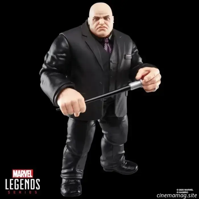 Hasbro has revealed the Gamerverse Kingpin action figure from the Marvel Legends Series.