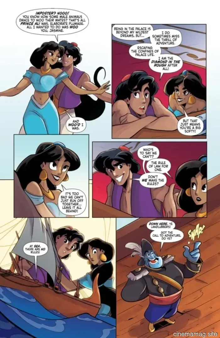 Vista previa del cómic – Aladino #1