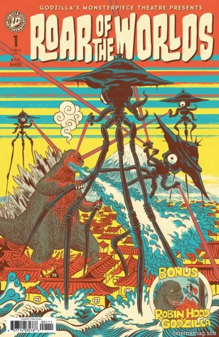 Anteprima Fumetto – Il Teatro dei Mostri di Godzilla Presenta: Il Ruggito dei Mondi #1