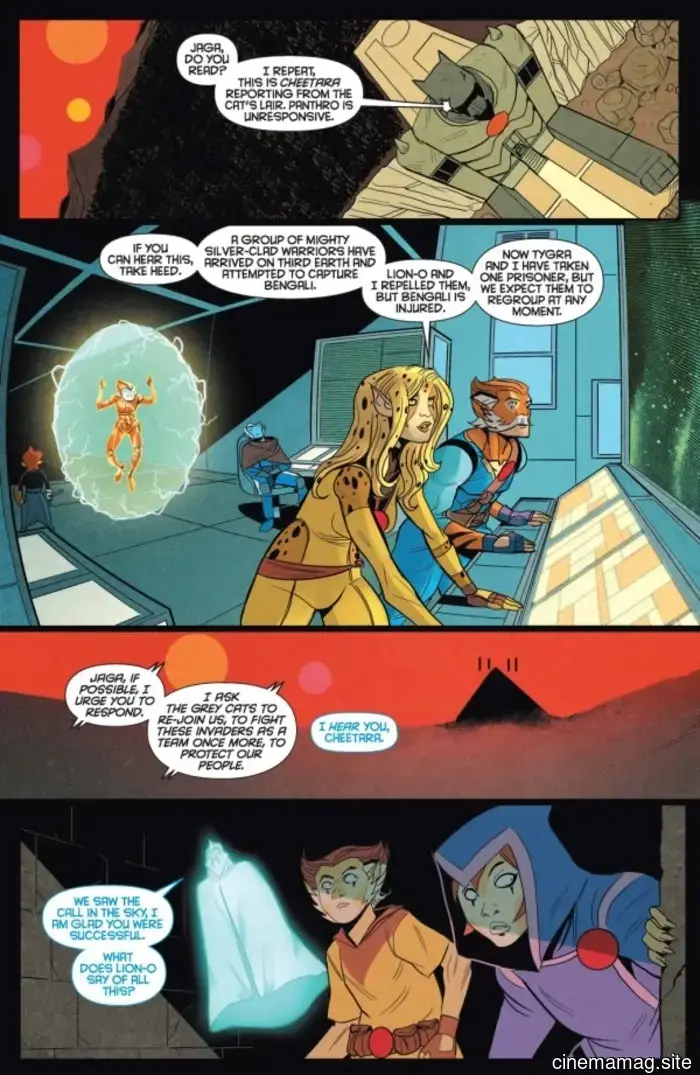 Vista previa del cómic – ThunderCats X SilverHawks: ThunderHawks #3