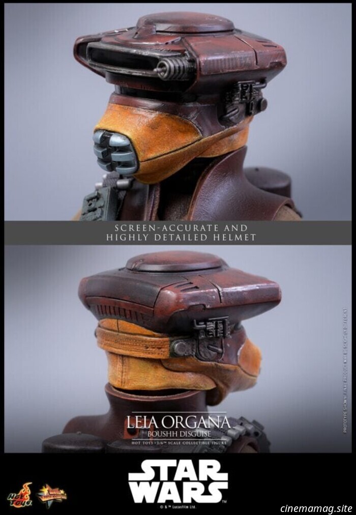 Leia Organa (travestimento da Boushh) — figura in scala 1/6 di Star Wars svelata da Hot Toys