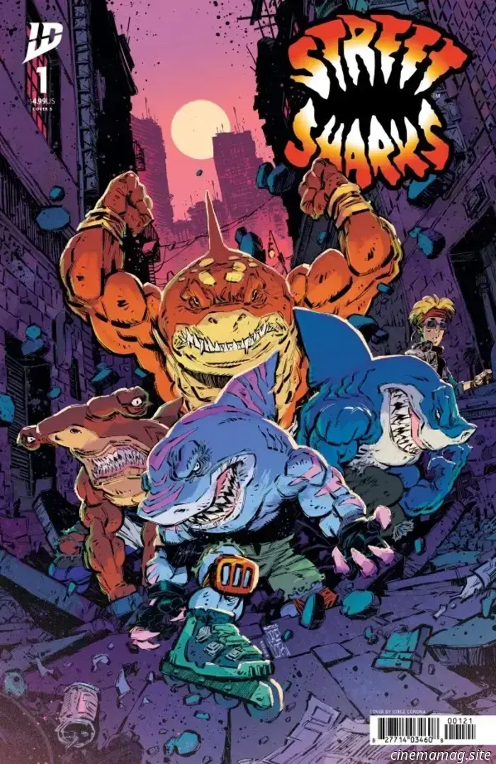 Comic Book Review - Street Sharks Issue #1