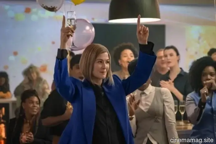 Trailer per la commedia Netflix Ladies First con Sacha Baron Cohen e Rosamund Pike