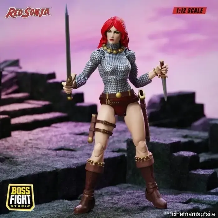 Boss Fight Studio has revealed the Immortal Red Sonja Epic H.A.C.K.S. action figure.