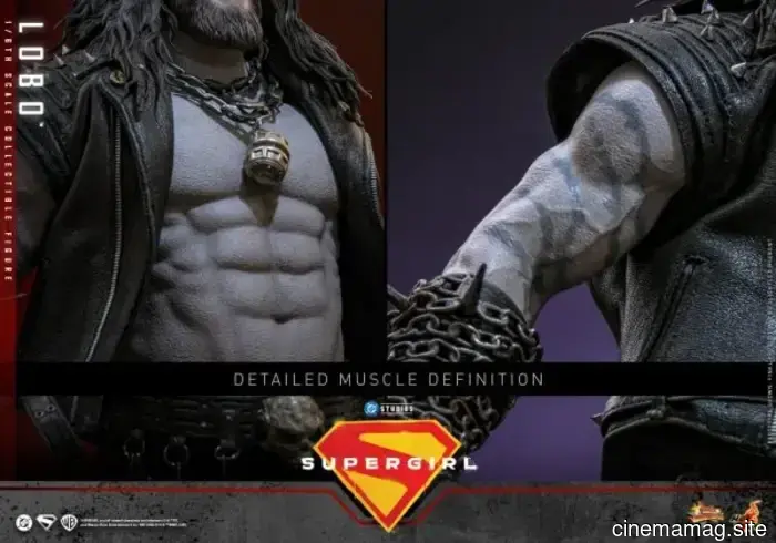 Lobo becomes a part of Hot Toys' Supergirl movie lineup with a sixth scale action figure.