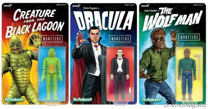 I Universal Monsters entrano a far parte della serie ReAction+ di Super7