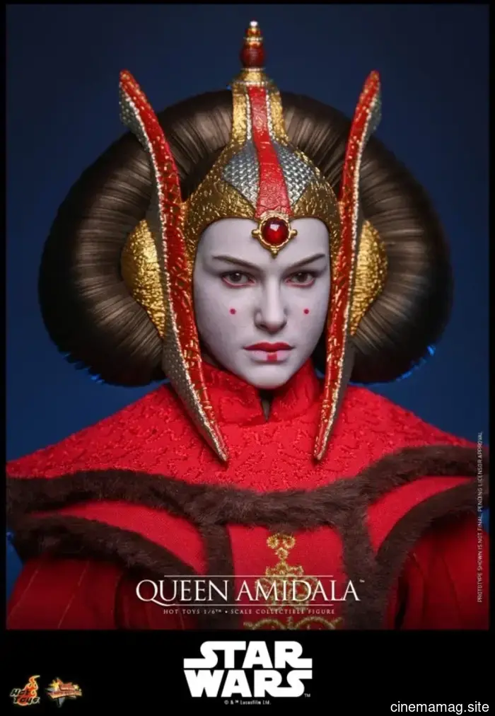 Hot Toys presenta la figura a escala sexta de la Reina Amidala de Star Wars: Episodio I – La Amenaza Fantasma.