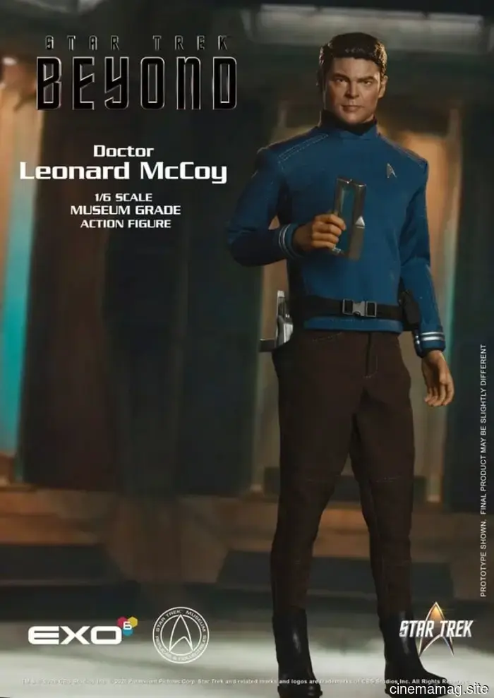 EXO-6 has unveiled the sixth scale figure of Dr. Leonard “Bones” McCoy from Star Trek Beyond.