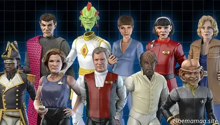 The Nacelle Company lanza las preventas de la segunda oleada de figuras de acción de Star Trek.
