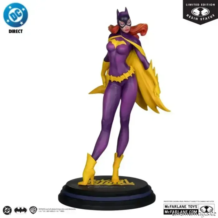 Бэтгерл присоединяется к линейке DC Cover Girls от Макфарлейна с коллекционной статуэткой