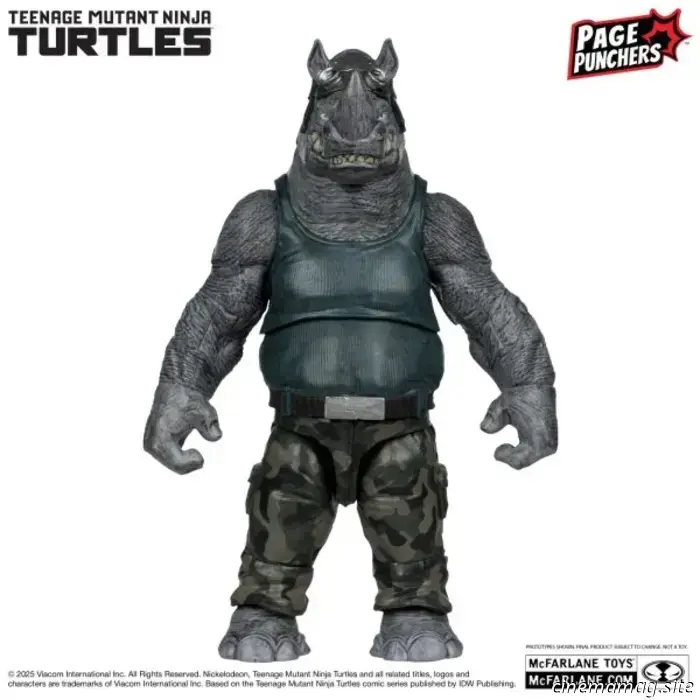 McFarlane Toys has revealed new Teenage Mutant Ninja Turtles Page Punchers figures.