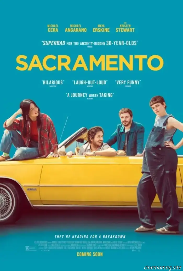 Michael Angarano e Michael Cera fanno un viaggio a Sacramento