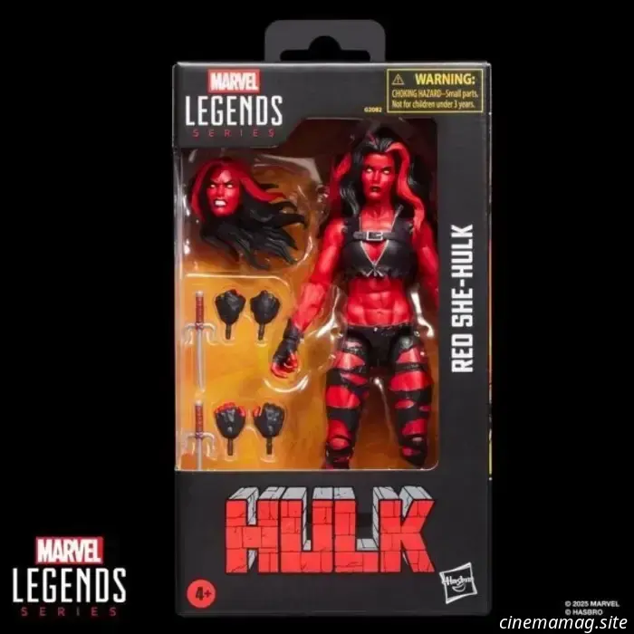 Hasbro ha svelato le action figure della serie Marvel Legends di Amazing Spider-Man, Red She-Hulk e Lizard