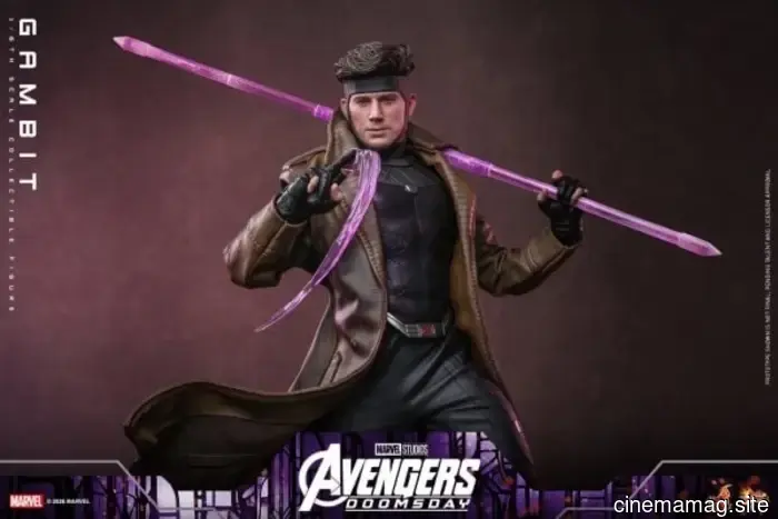 Channing Tatum's Gambit is now part of Hot Toys' sixth scale action figure collection based on Avengers: Doomsday.