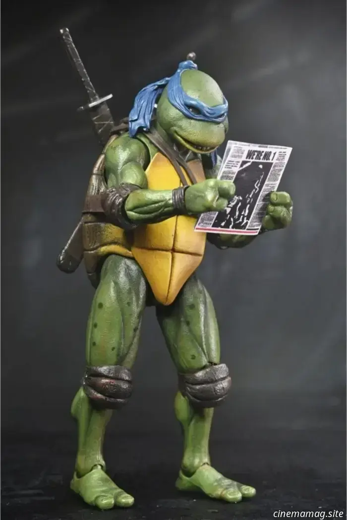 NECA запускает фигурки к 35-й годовщине фильма «Черепашки-ниндзя»