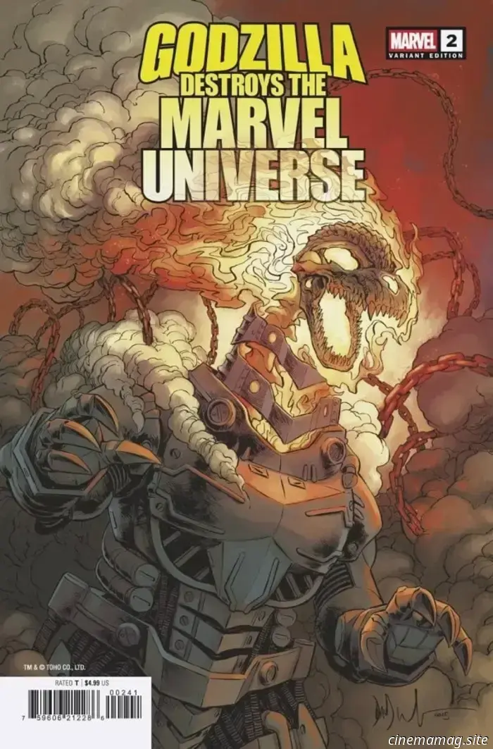 Годзилла разрушает Вселенную Marvel №2 — превью комикса