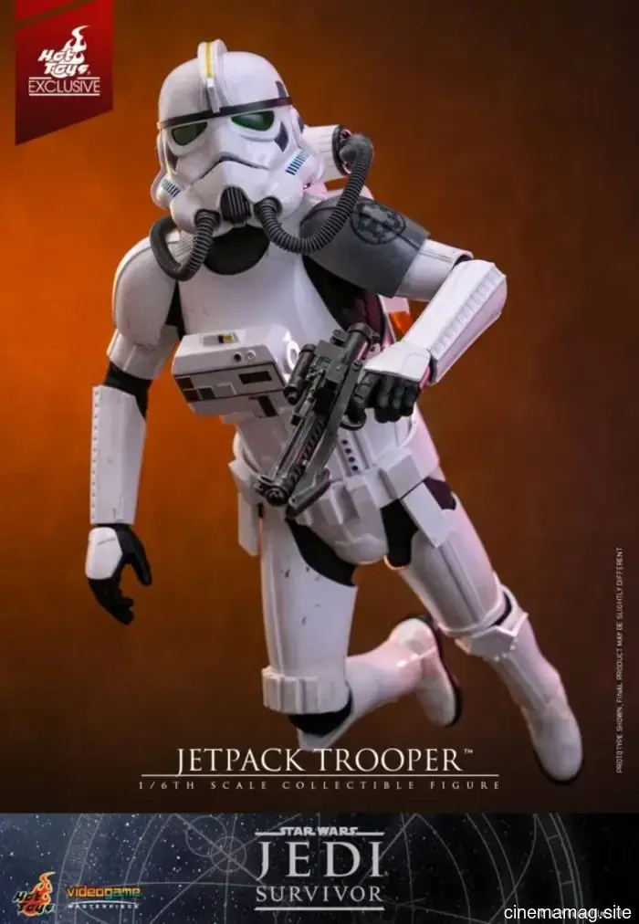 Star Wars Jedi: Survivor figura del Jetpack Trooper svelata da Hot Toys