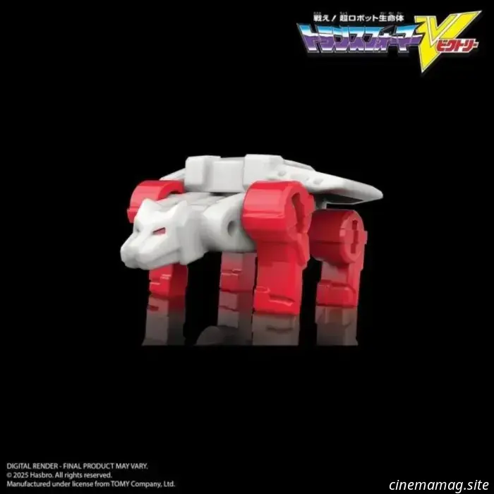 Hasbro introduces the Breastforce with the Liokaiser Combiner figure from Transformers: Victory through their HasLab initiative.