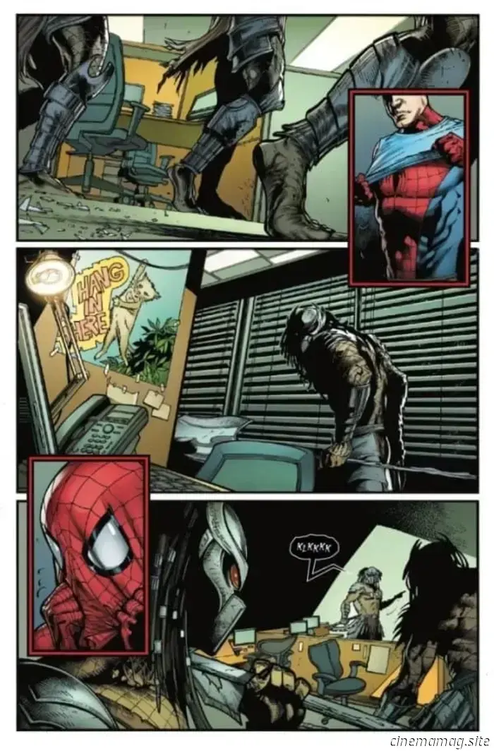 Avance de Cómic-Depredador contra Spider-Man #3