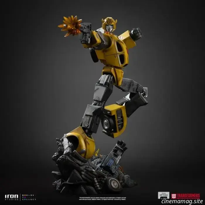 Бамблби получает новую коллекционную статую из серии «Трансформеры» от Iron Studios.