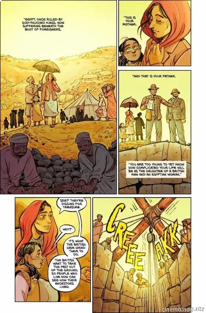 Universal Monsters: The Mummy #1 - Preview of the Comic Book